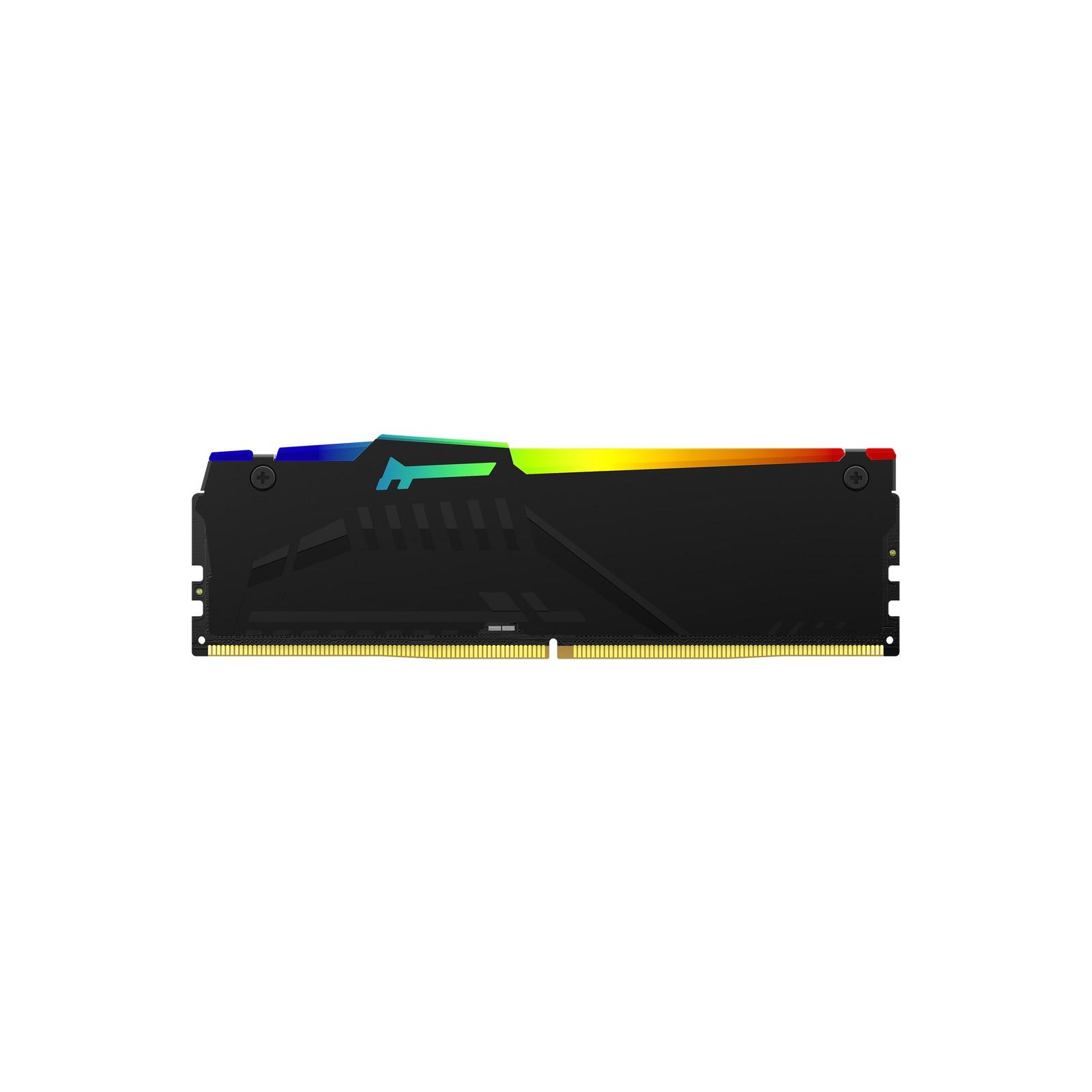 Оперативная память Kingston Fury Beast RGB 32 ГБ DDR5 5600 МГц CL40 (KF556C40BBA-32)