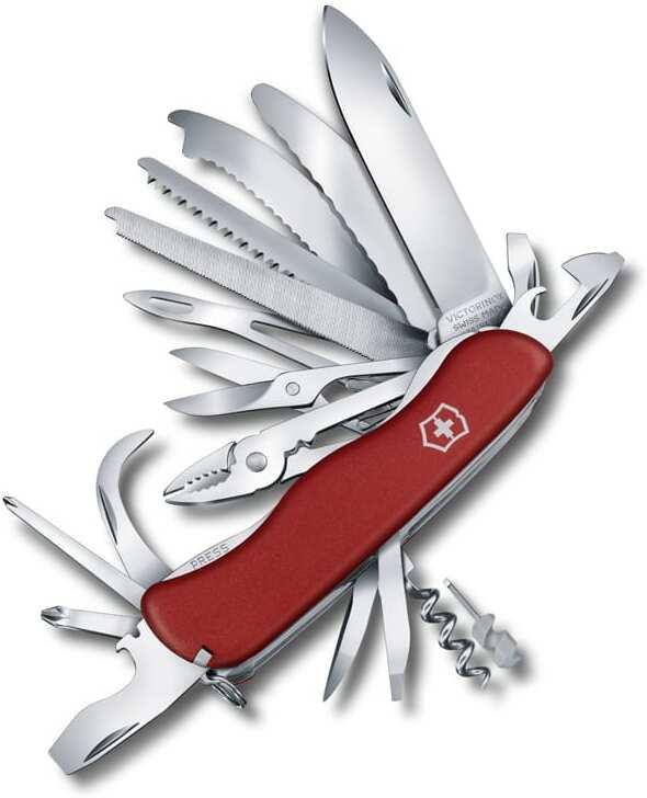 Мультитул Victorinox Work Champ XL красный (0.8564.XL)