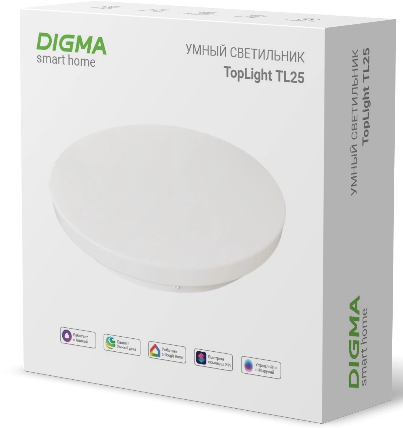 Потолочный светильник Digma TopLight TL25 белый