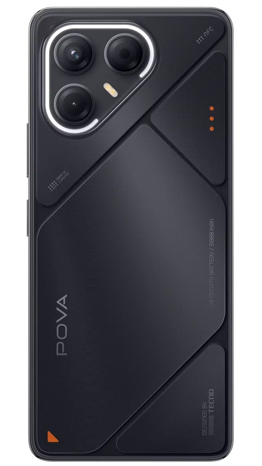 Смартфон Tecno Pova 7 5G 8GB/256GB Geek Black (LJ7)