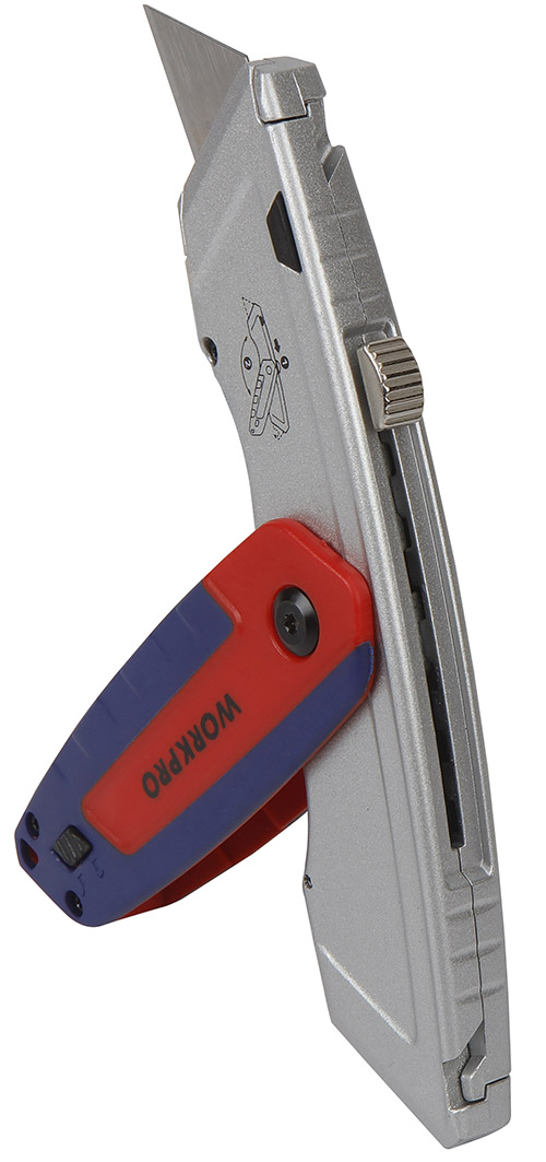 Нож строительный WorkPro WP213016