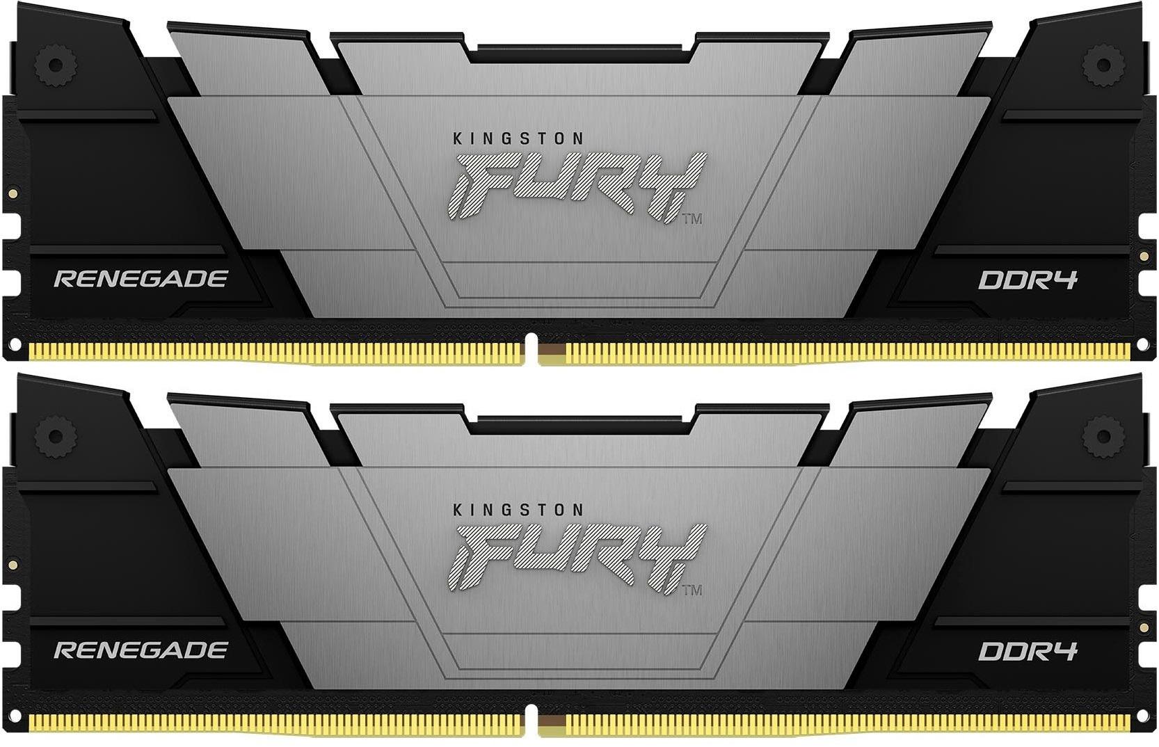 Оперативная память Kingston Fury Renegade Black 32GB DDR4 32Gb PC25600 (KF432C16RB12K2/32)