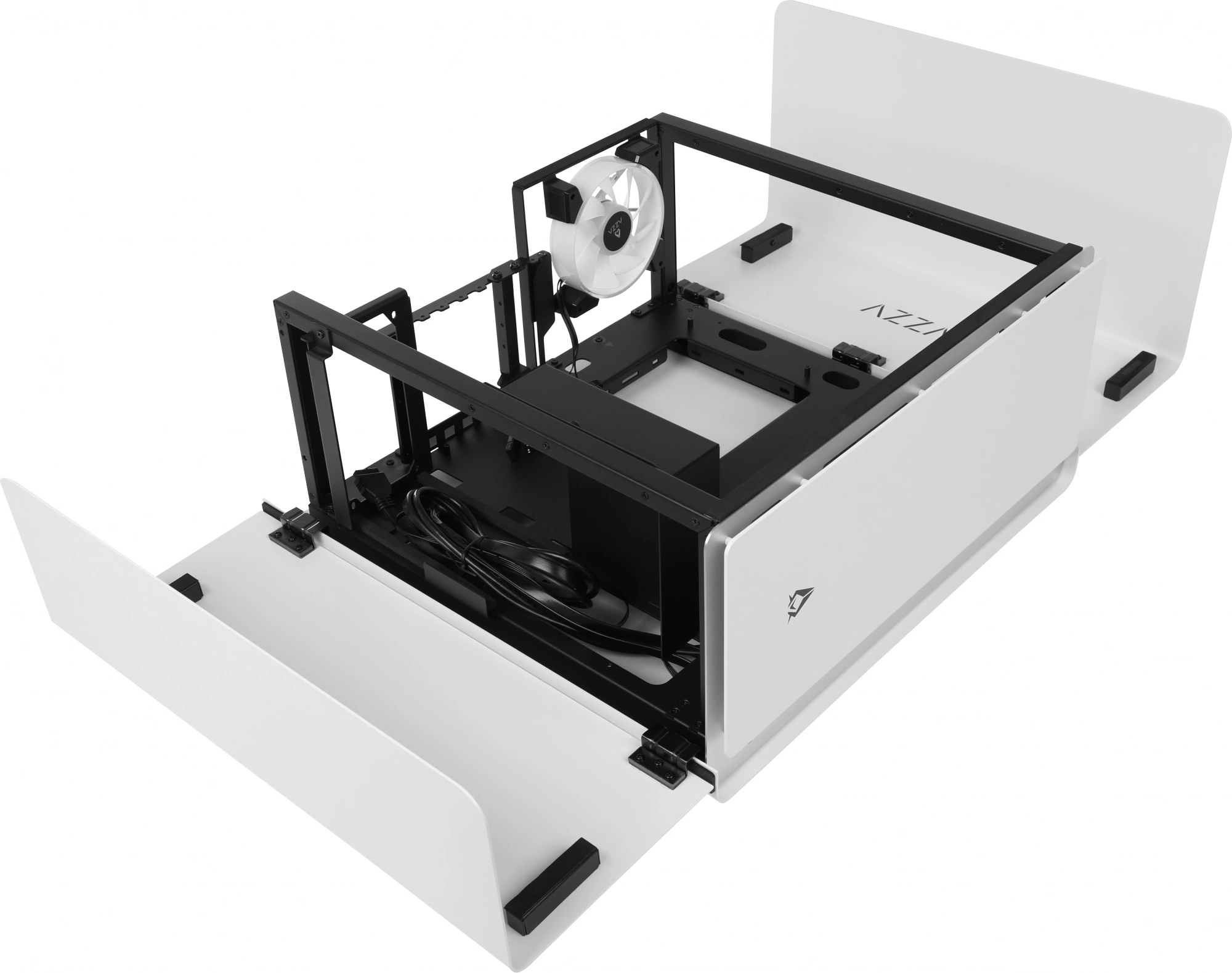 Корпус Azza Cast белый без БП (CSAZ-808WM)
