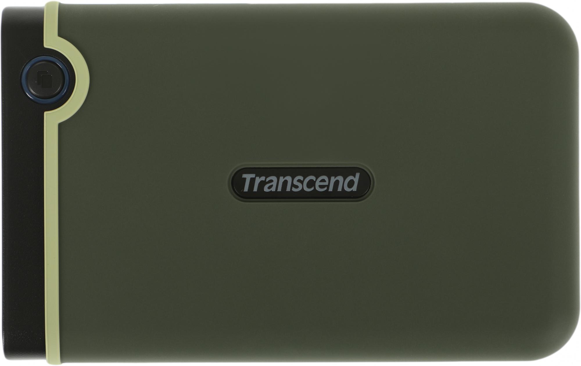 Внешний накопитель Transcend StoreJet 25M3 USB 3.0 1TB зеленый (TS1TSJ25M3G)