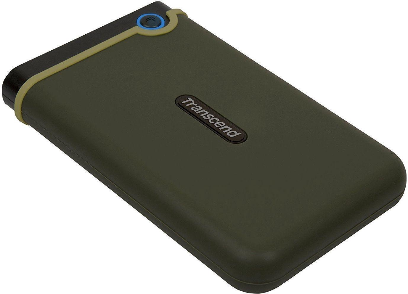Внешний накопитель Transcend StoreJet 25M3 USB 3.0 1TB зеленый (TS1TSJ25M3G)