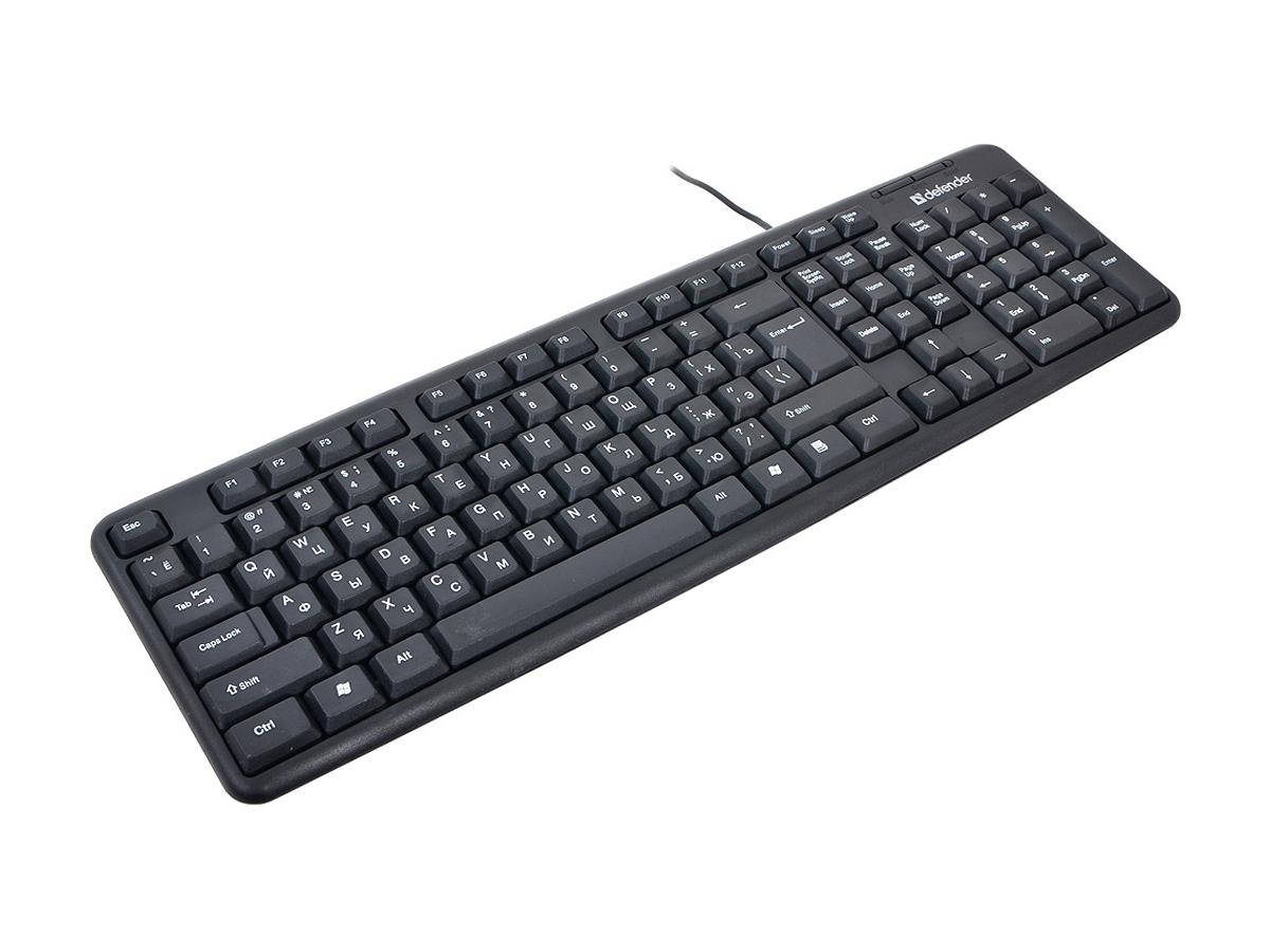 Клавиатура Defender Element HB-520 USB Black (45522)