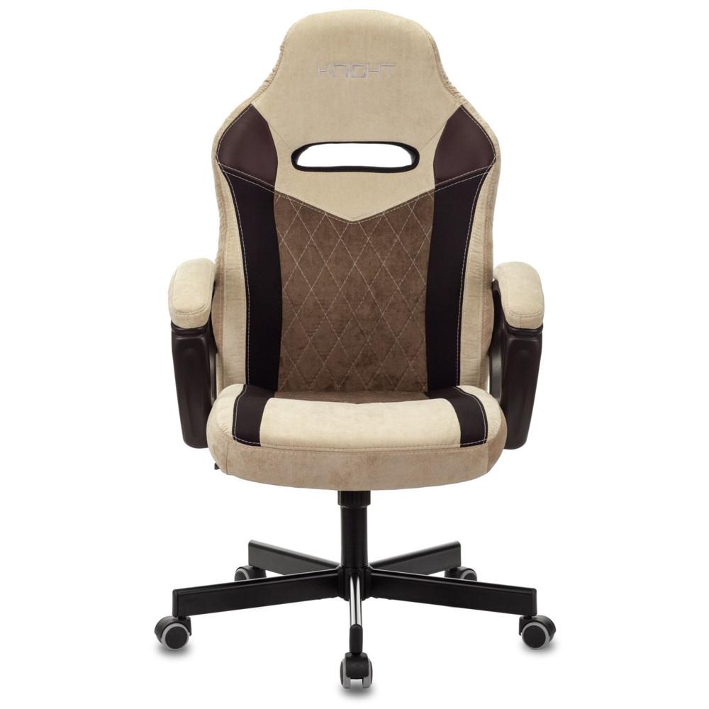 Геймерское кресло Zombie Viking 6 Knight Fabric BR коричневый/бежевый