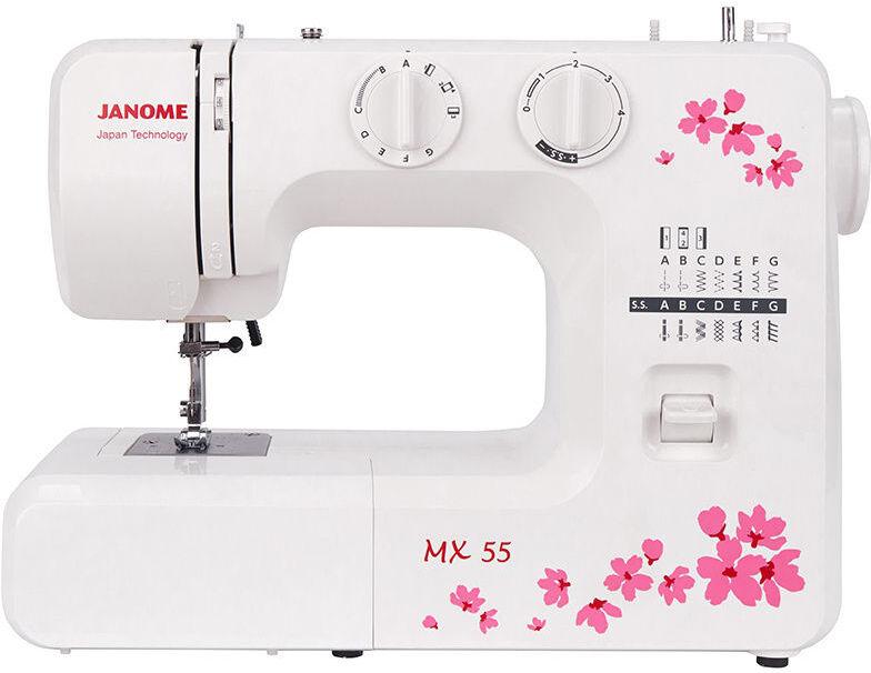 Швейная машина Janome MX 55 белый