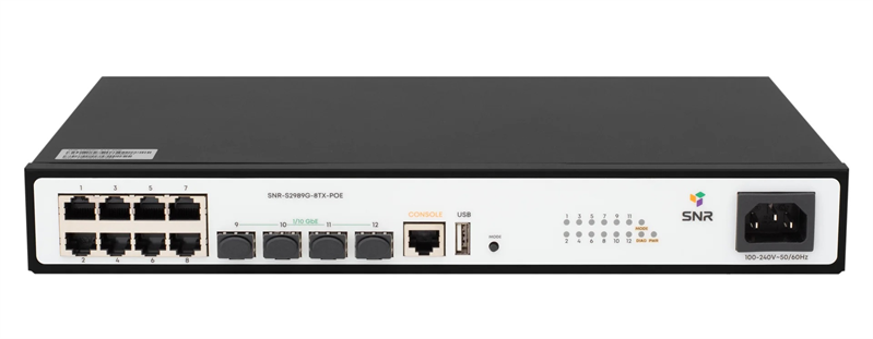 Коммутатор SNR SNR-S2989G-8TX-POE