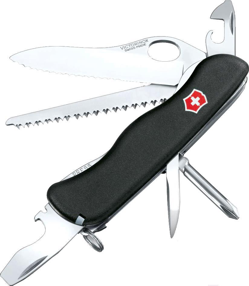 Мультитул Victorinox Trailmaster One Hand Wavy Edge черный (0.8463.MW3)