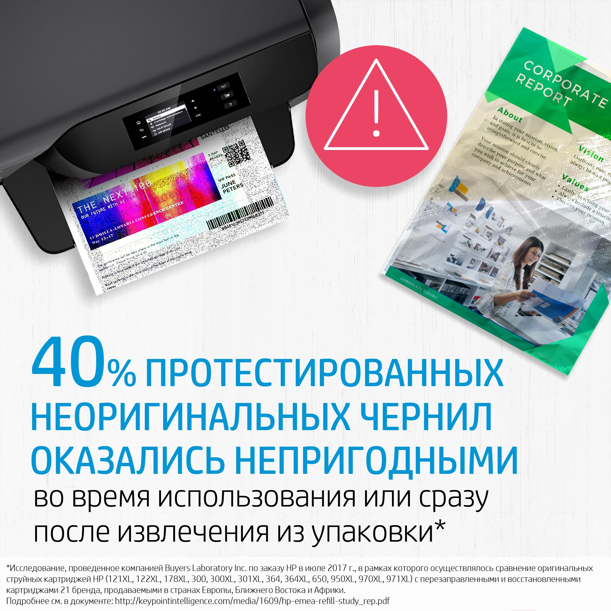 Картридж HP 951XL пурпурный (CN047AE)