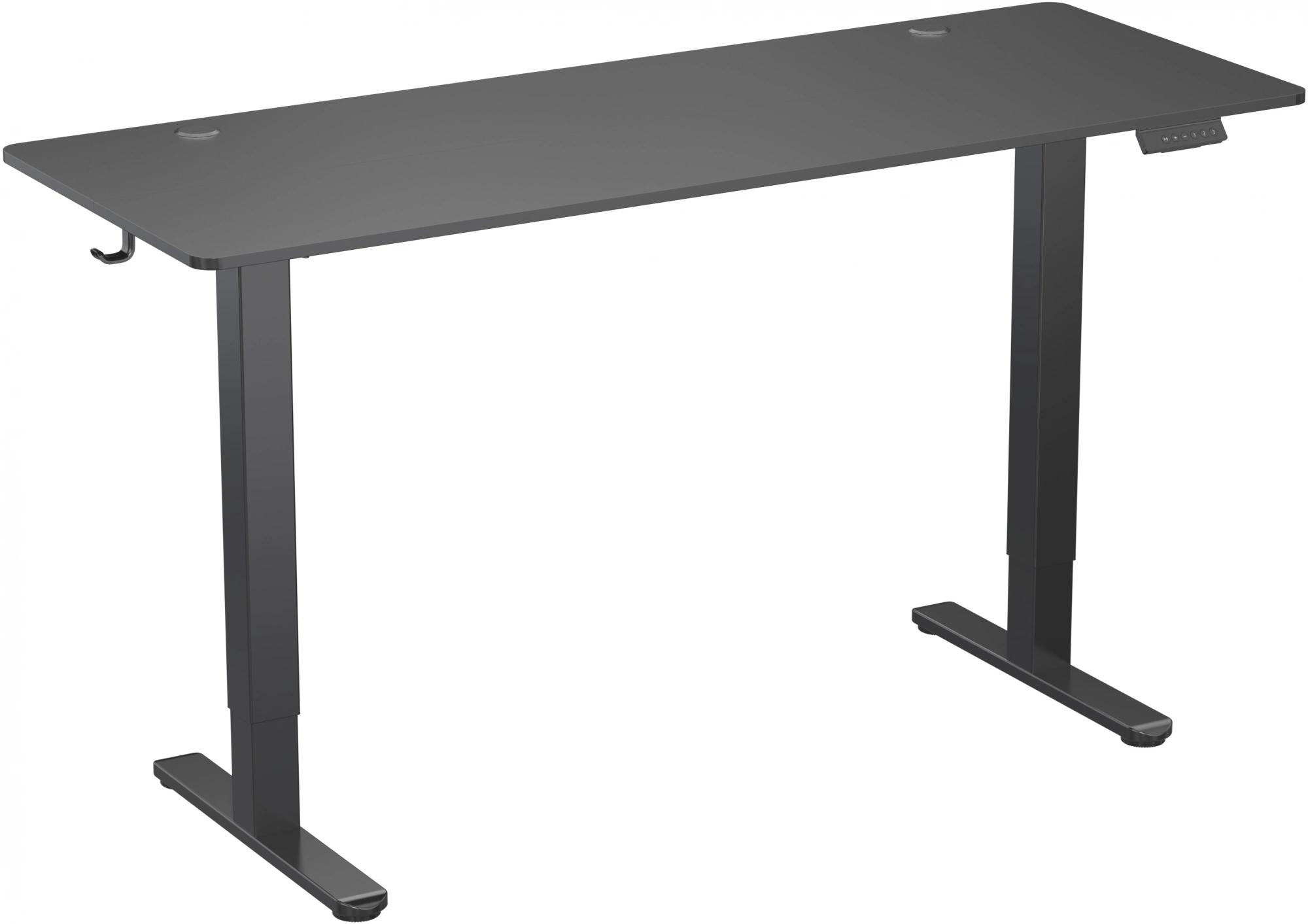 Стол компьютерный Cactus CS-EDL-BBK черный