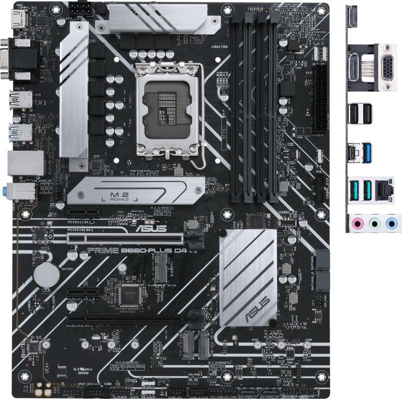 Материнская плата ASUS Prime B660-Plus D4 DDR4
