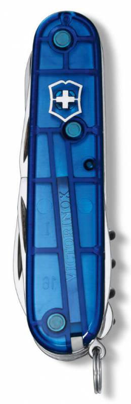 Мультитул Victorinox Climber синий полупрозрачный (1.3703.T2)