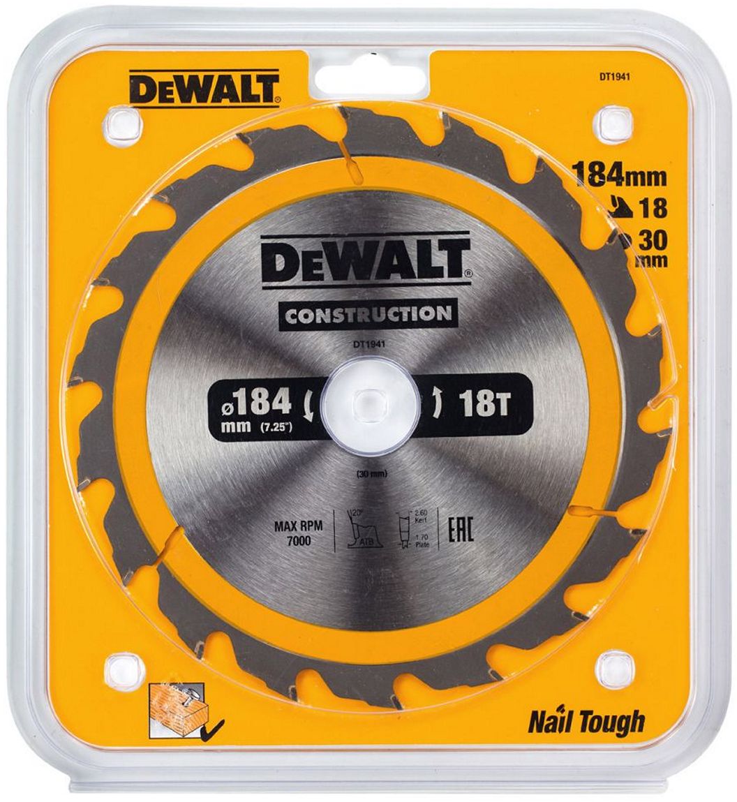 Диск пильный DeWalt DT1941-QZ