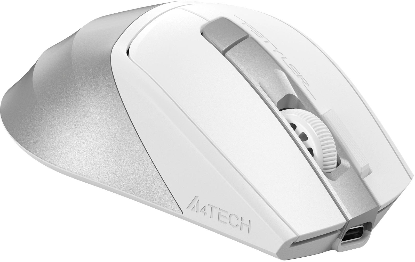Мышь A4Tech Fstyler FG45CS Air 2 Silver White