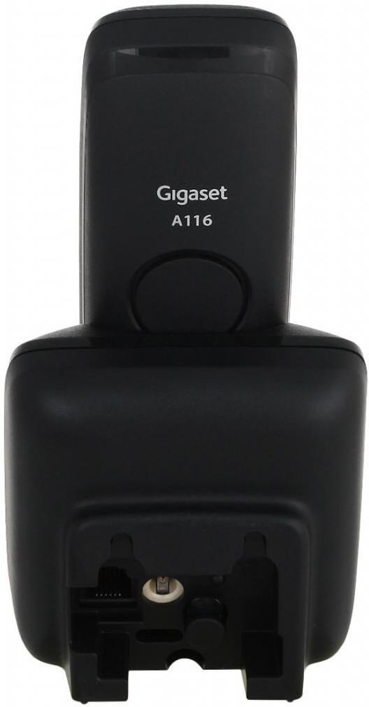 Радиотелефон DECT Gigaset A116 черный (S30852-H2801-S301)
