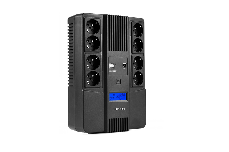 Источник бесперебойного питания Бастион SKAT-UPS 800-AID-IN-1x9-8 (8933)