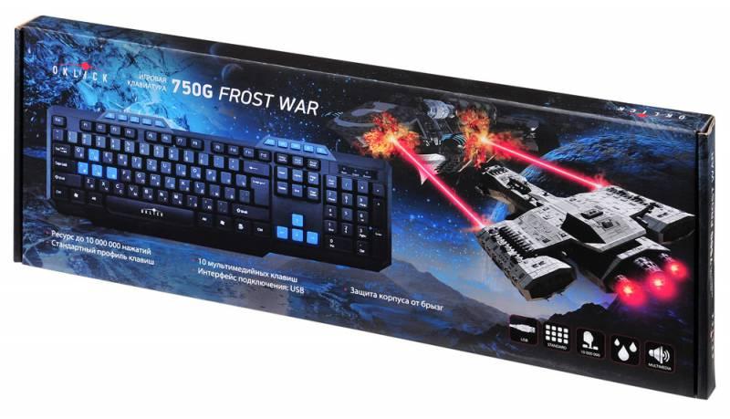 Клавиатура Oklick 750G Frost War