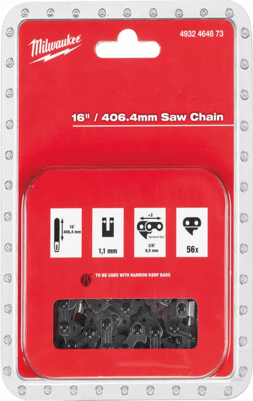 Цепь для пилы Milwaukee M18 FCHS 3/8''x406x1.1 (4932464873)