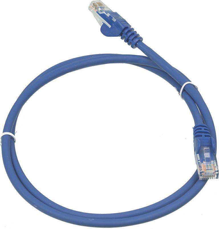 Патч-корд Lanmaster LAN-PC45/U5E-1.0-BL синий
