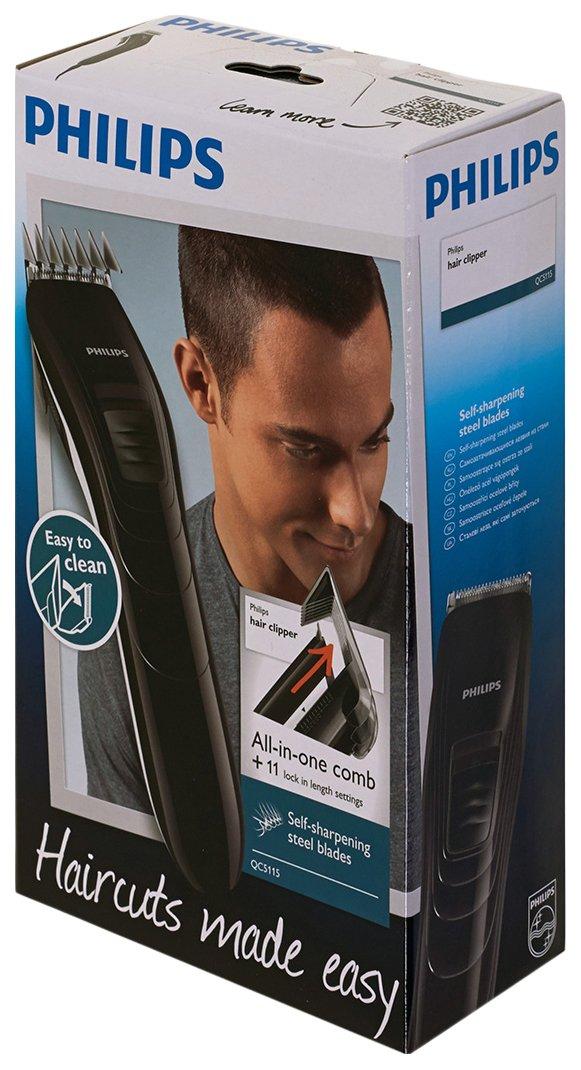 Машинка для стрижки волос Philips QC5115/15 Black