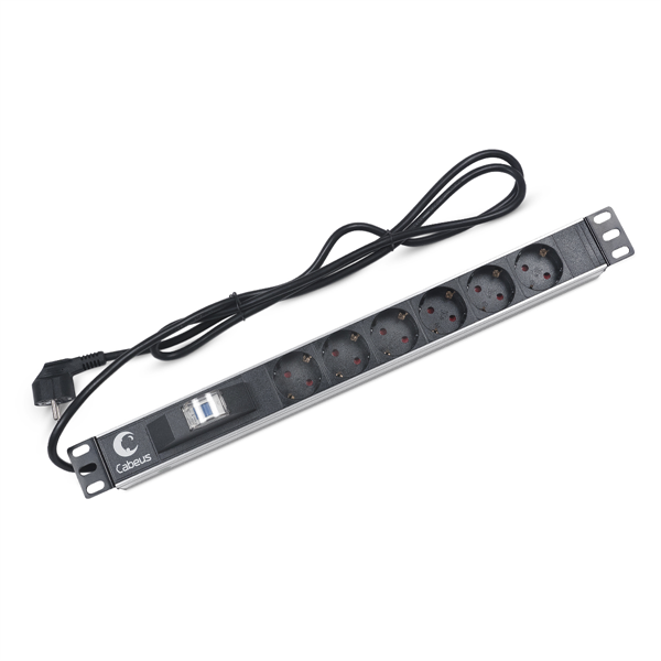 Блок розеток Cabeus PDU-6P-B-2EU