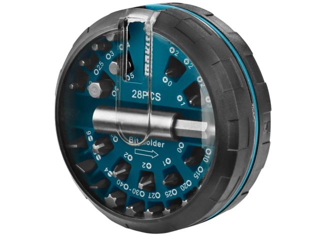 Набор бит (28 шт) с магнитным адаптером MAKITA