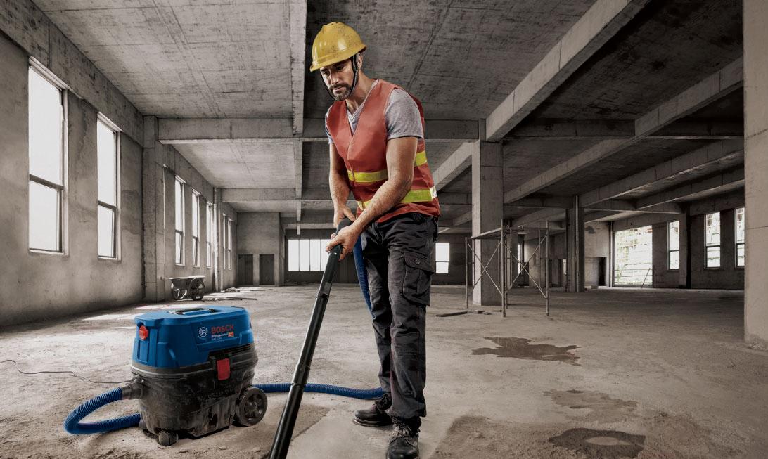 Пылесос Bosch GAS 12-25 PL синий (060197C100)