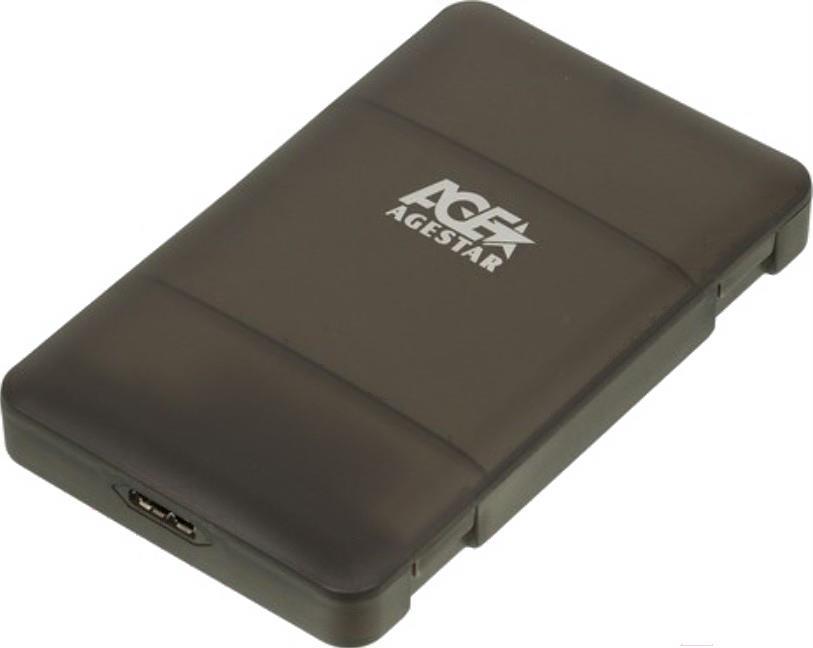 Бокс для накопителя AgeStar 3UBCP3 черный
