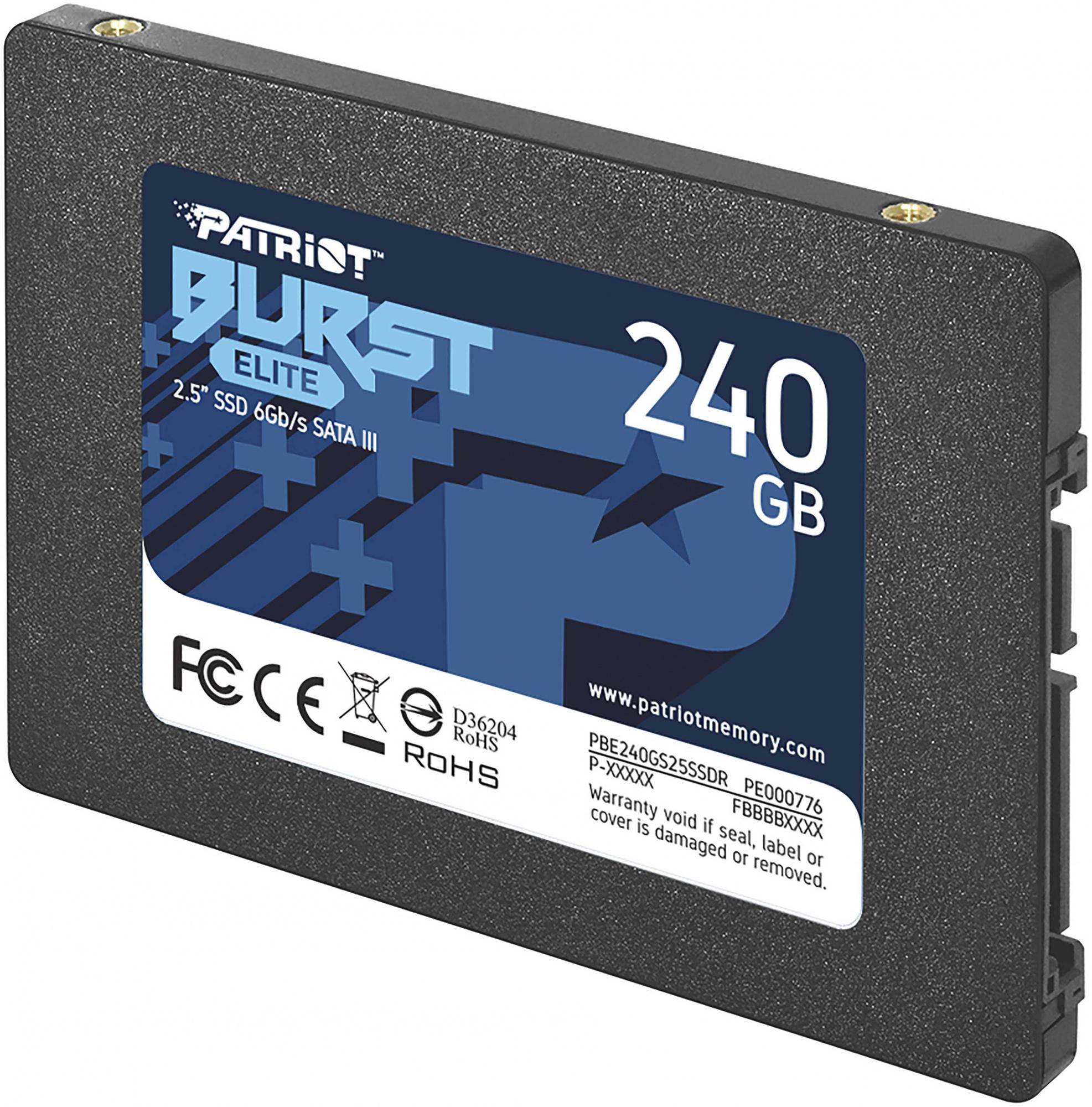 SSD диск Patriot 240GB PBE240GS25SSDR