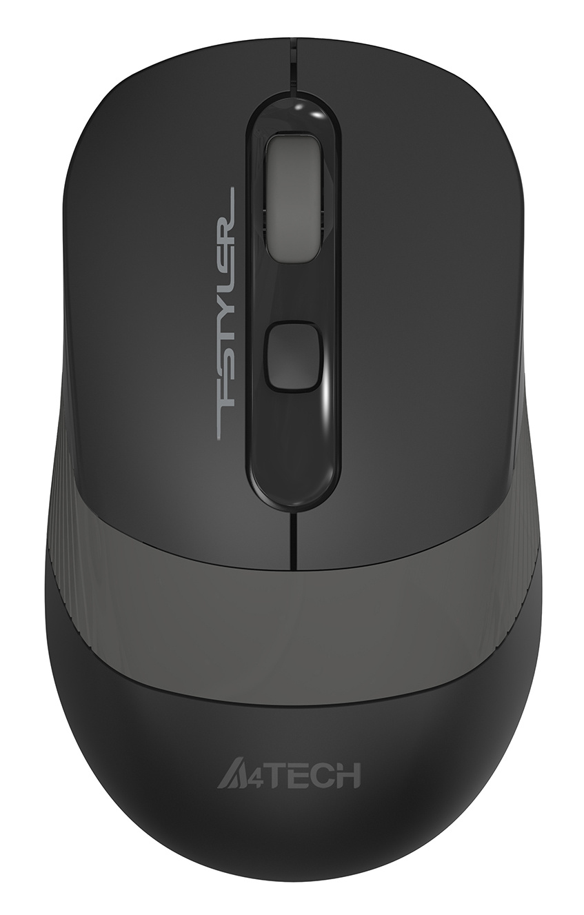 Мышь A4 Fstyler FG10S черный/серый