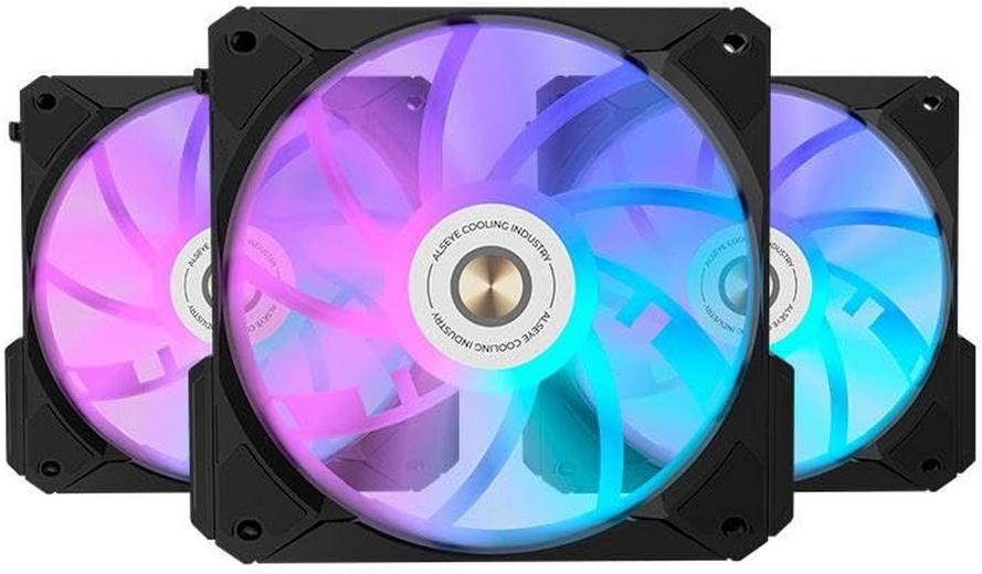 Кулер для корпуса Alseye i12B-K3 Black