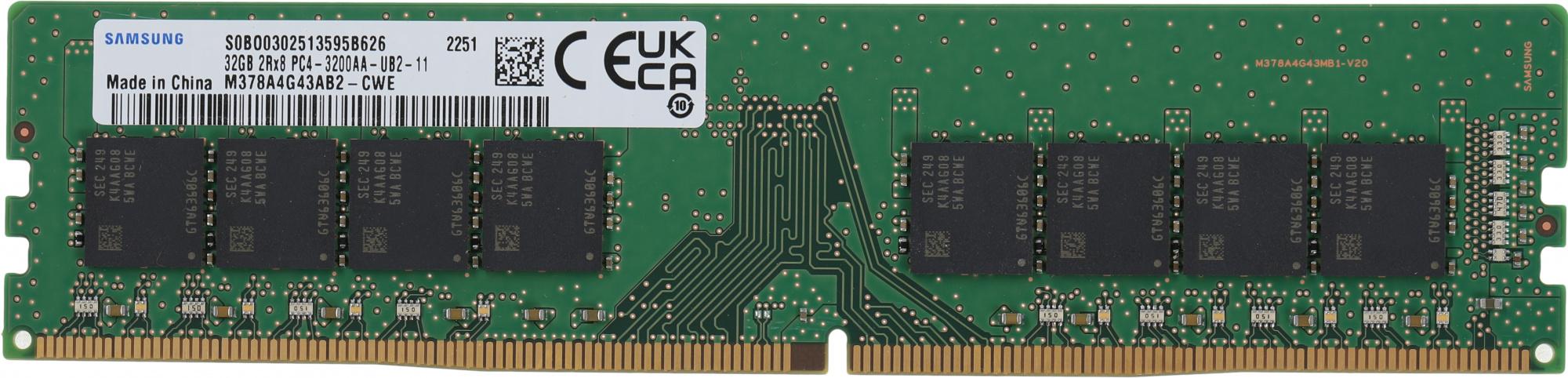 Оперативная память Samsung 32GB DDR4 (M378A4G43AB2-CWE)
