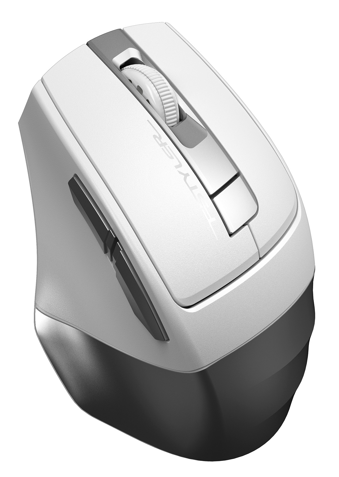 Мышь A4Tech Fstyler FG35 серебристый/белый