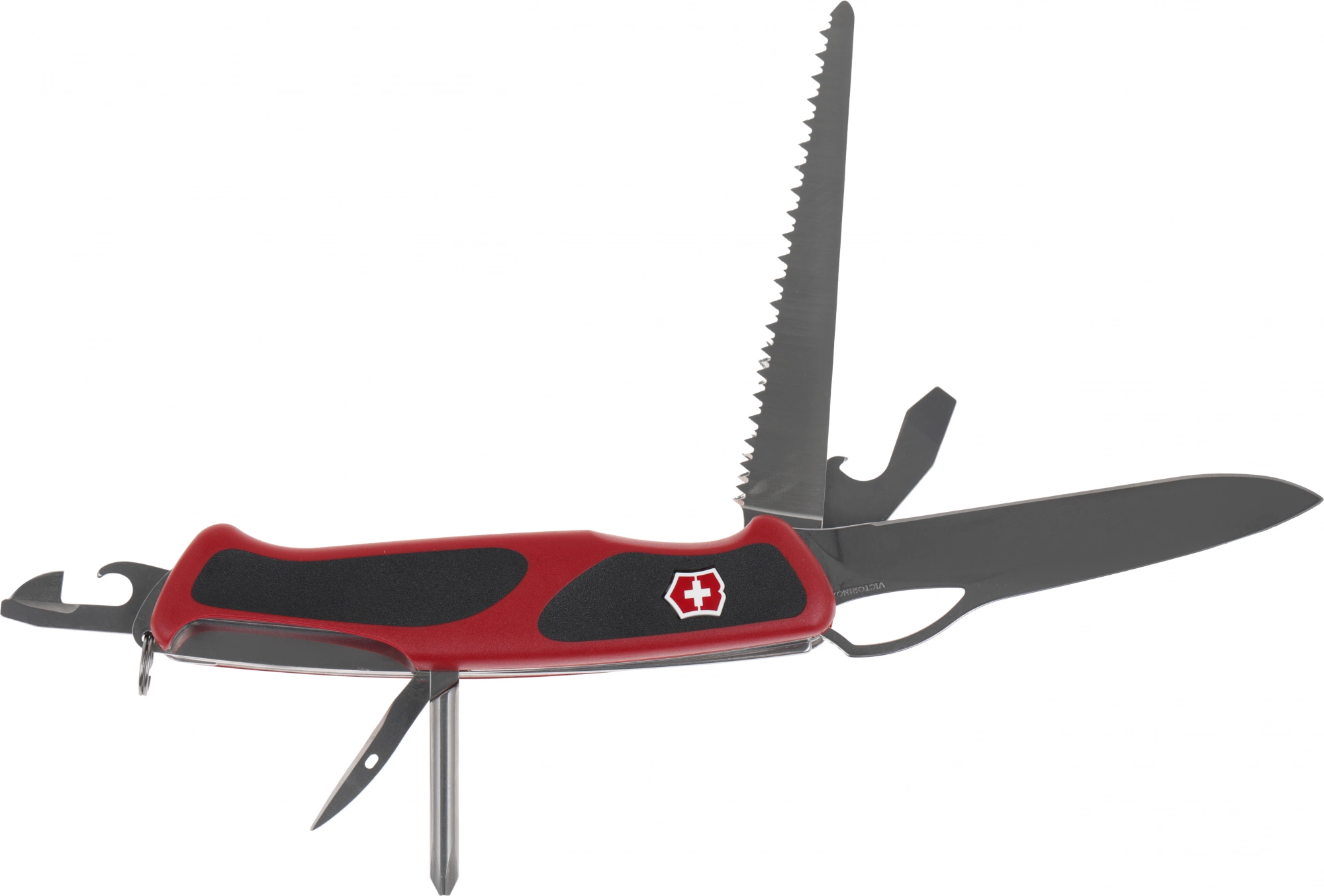 Туристический нож Victorinox RangerGrip 78 красный/черный (0.9663.MC)
