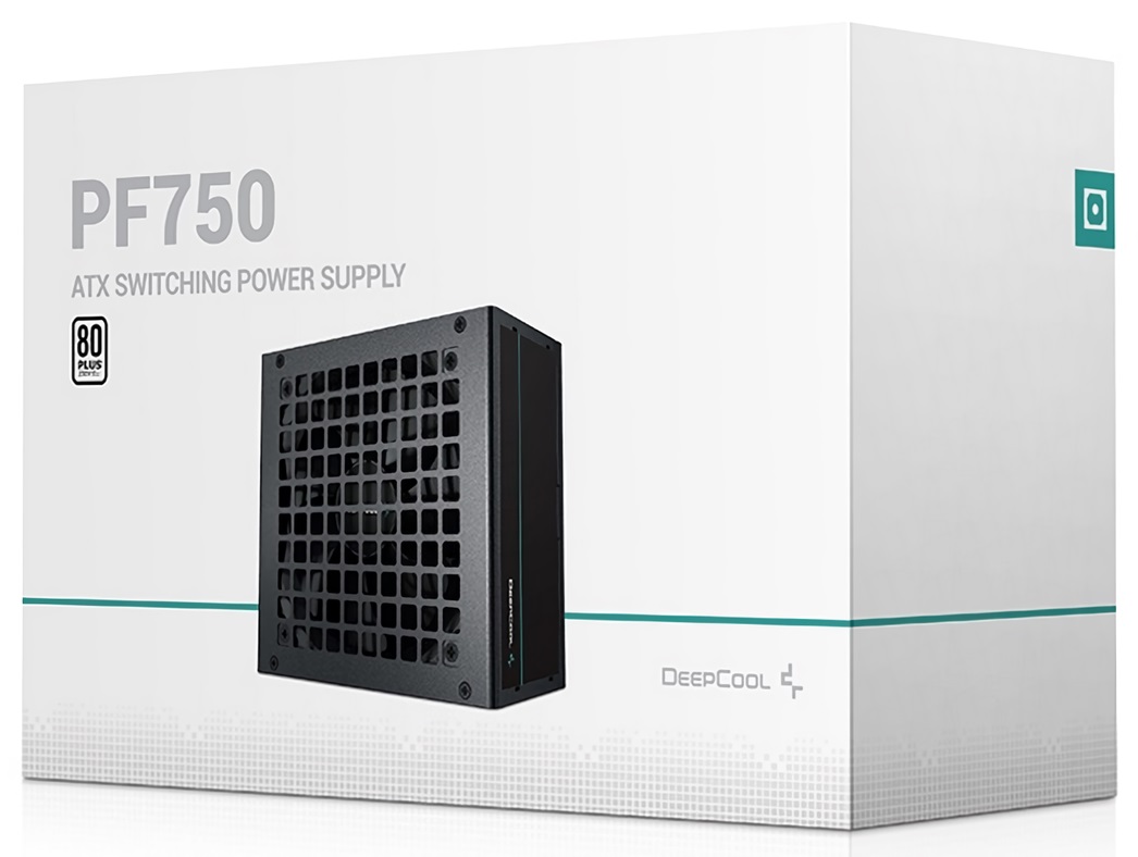 Блок питания Deepcool GAMERSTORM PF750 750W Black (R-PF750D-HA0B-WDEU)