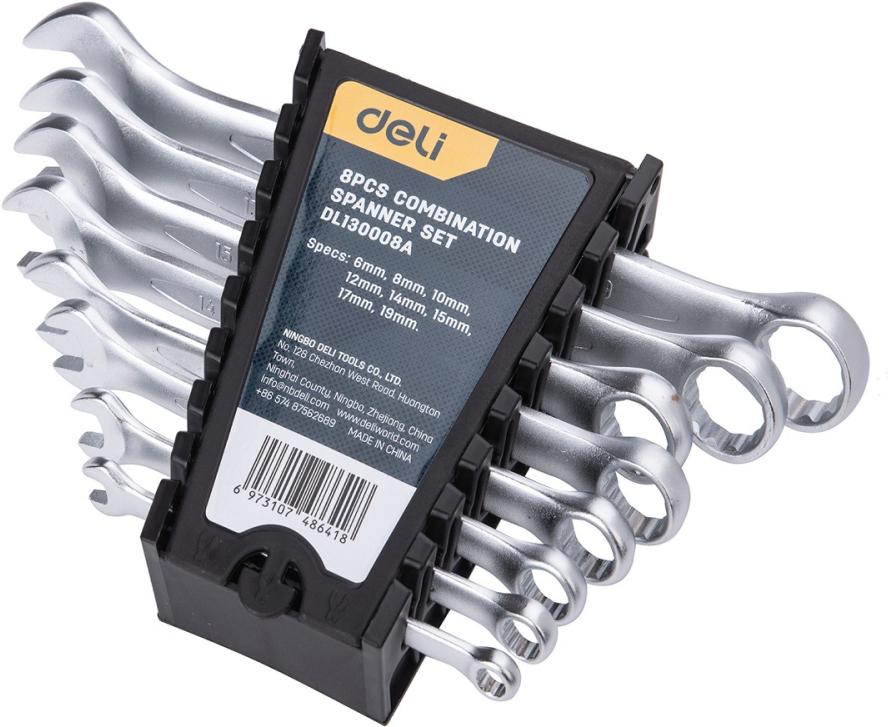 Набор ключей Deli DL130008A