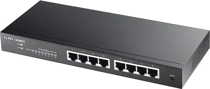 Коммутатор Zyxel GS1900-8-EU0102F