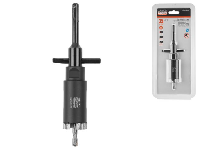 Коронка алмазная d 35мм железобетон GEPARD (GP2079-35) (безударная)