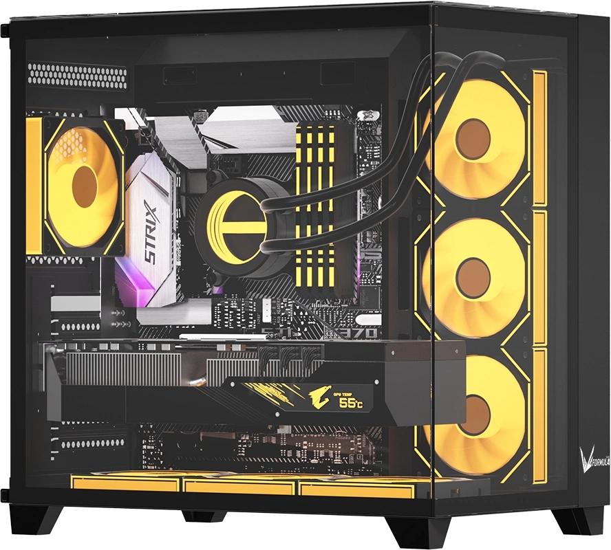 Корпус Formula V Line Crystal Z9 FLOE черный без БП