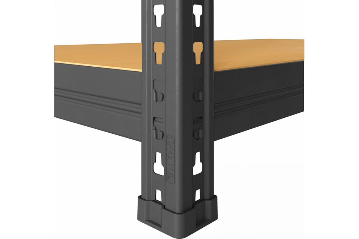 Стеллаж металлический Практик SBL 180KD антрацит (S24499375509)