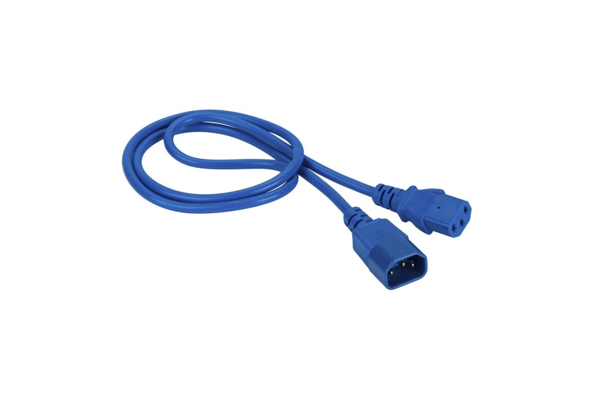 Шнур питания Lanmaster LAN-PP13/14-3.0-BL синий