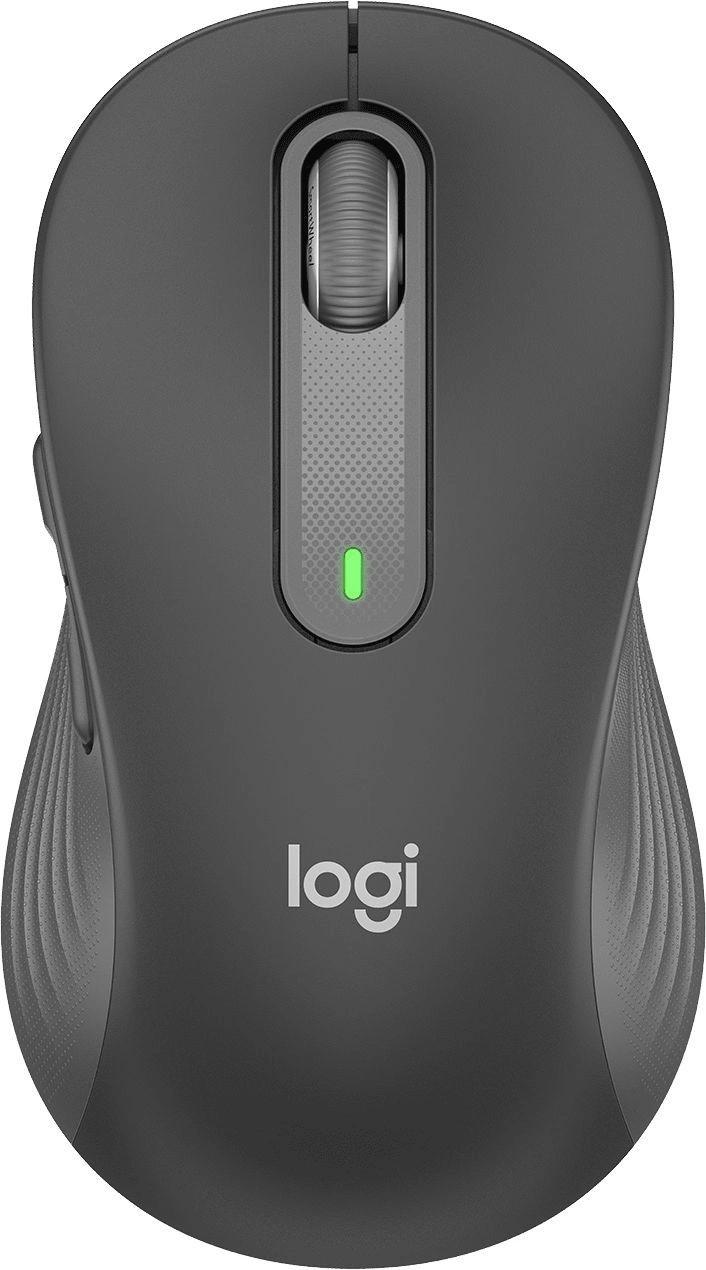 Мышь Logitech M650 L Large графитовый (910-006388)