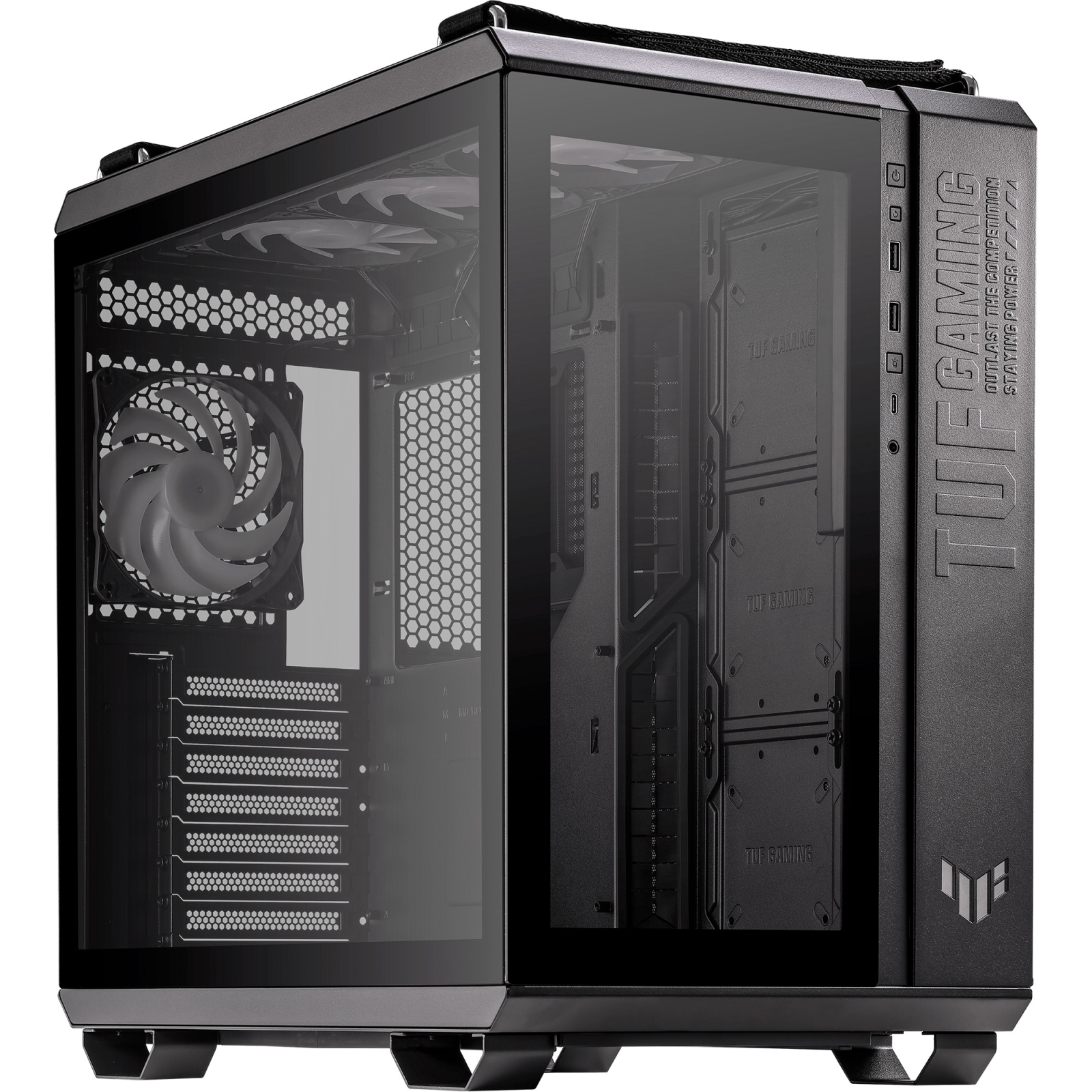 Корпус ASUS TUF Gaming GT502 Plus TG ARGB Black (90DC0090-B19010)