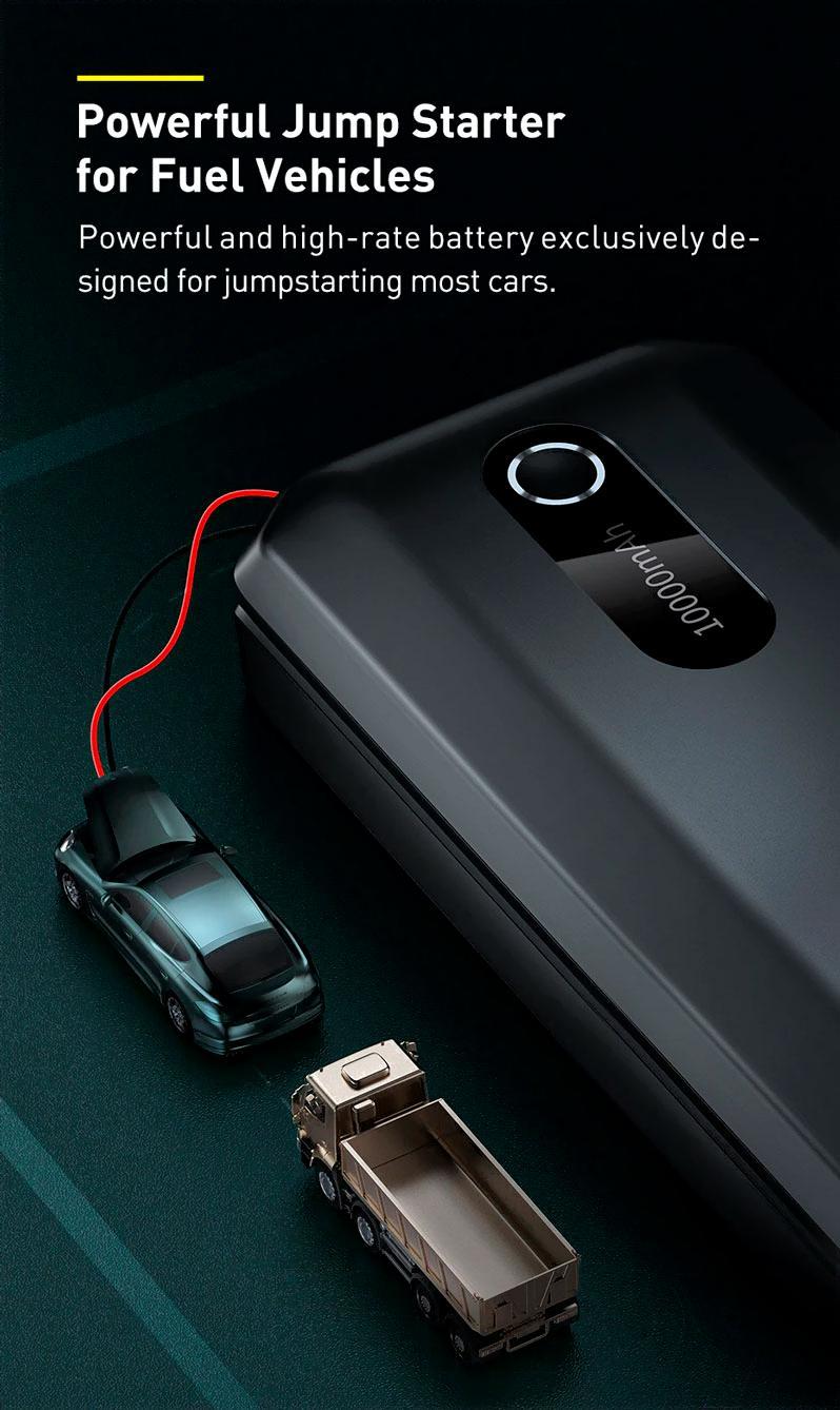 Пусковое устройство Baseus Super Energy Air Car Jump Black (CGNL020101)