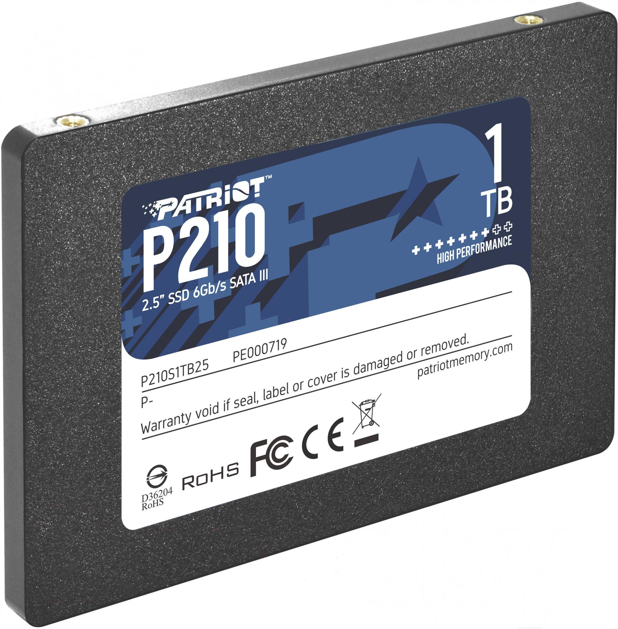 SSD диск Patriot P210S1TB25