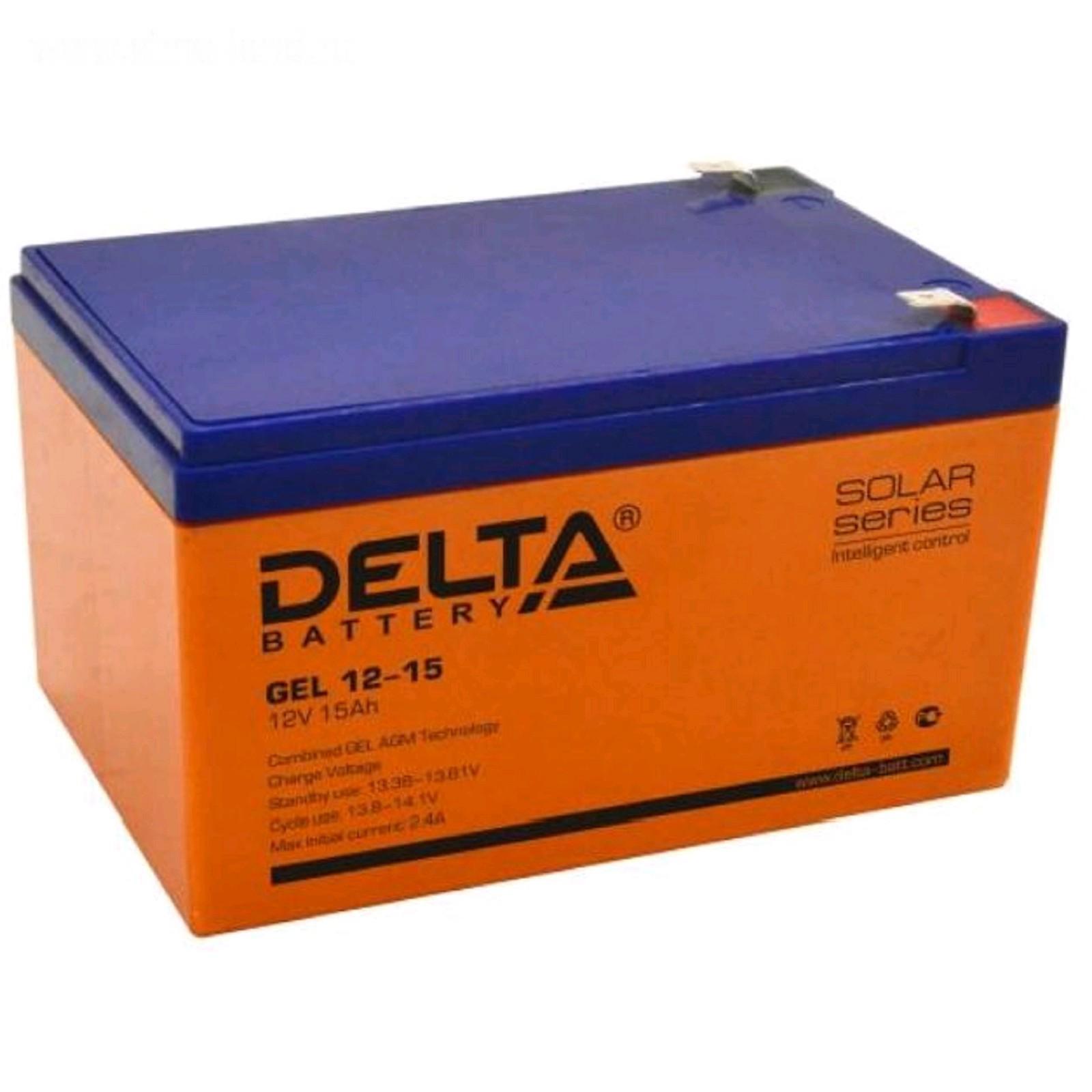 Аккумулятор для ИБП Delta GEL 12-15