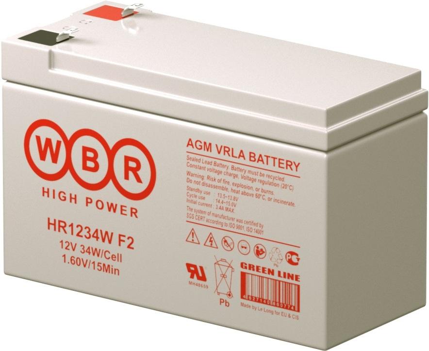 Аккумулятор для ИБП WBR 12V 9Ah (HR1234W)