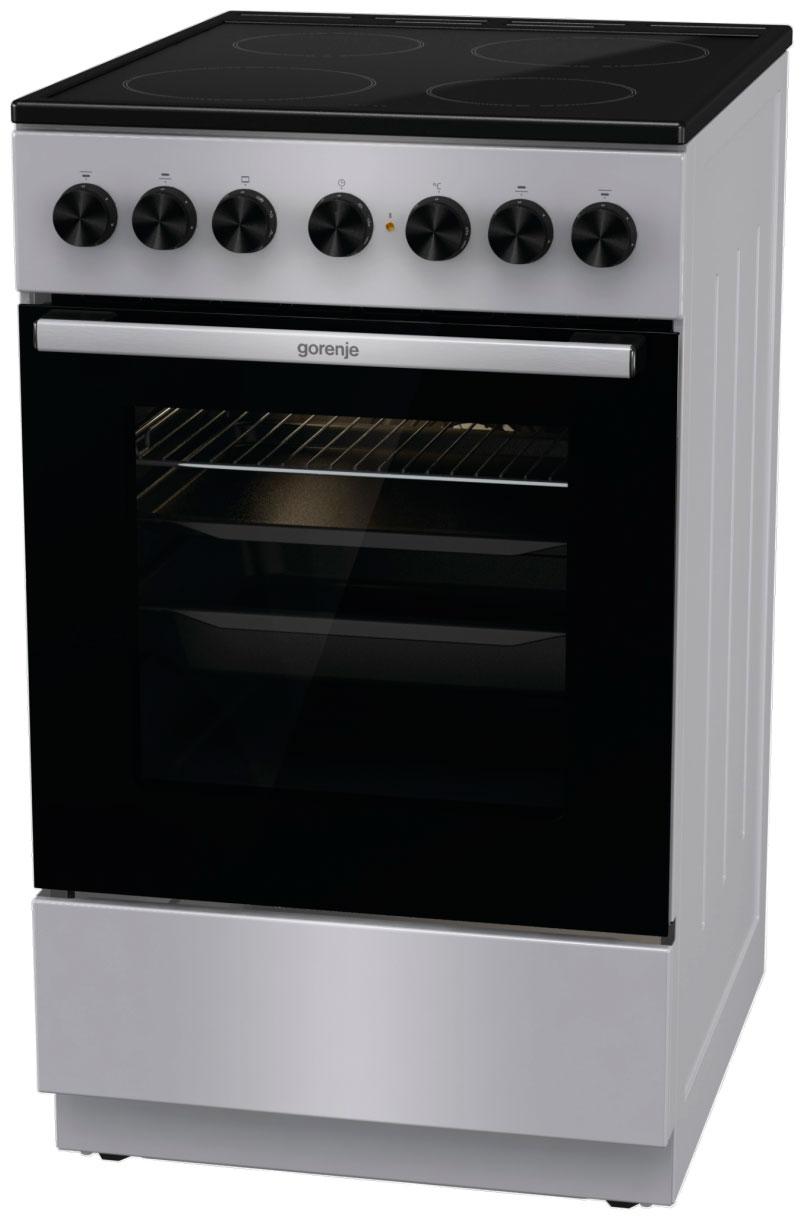 Кухонная плита Gorenje GEC5B41SG серый